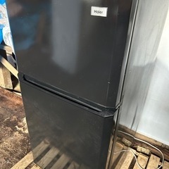 ハイアール　106L 冷凍冷蔵庫　2ドア　ブラック