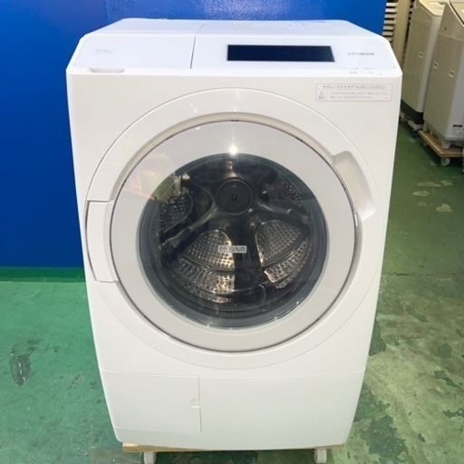 ⭐️HITACHI⭐️ドラム式洗濯乾燥機　2023年12kg 自動投入　超美品　大阪市近郊配送無料