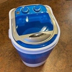 イーサプライ ミニ洗濯機 脱水 2kg EEX-CD018