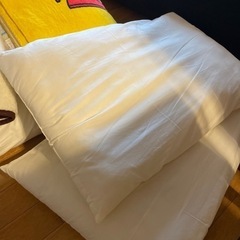 【無料】敷布団と枕2つタオルケットなど