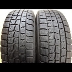 スタッドレスタイヤ■205/65R16 ×6.5J■冬4本 ダンロップ製 WM01 国産 バリ溝! アルミ付き アルファード エスティマ ティアナ