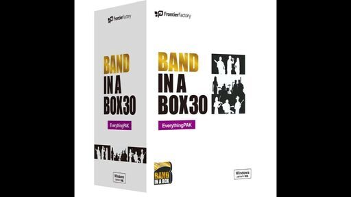 Band-in-a-Box 30 for Windows EverythingPAK パッケージ版