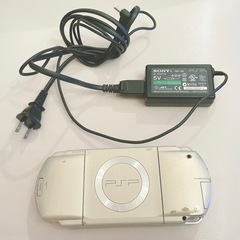 PSポータブル PSP1000 シャンパンゴールド　本体　充電器...