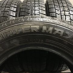 DUNLOP WINTER MAXX WM02 185/70R14 14インチ スタッドレス 4本 22年製