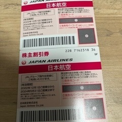 【ネット決済・配送可】JAR株主割引券2枚セット