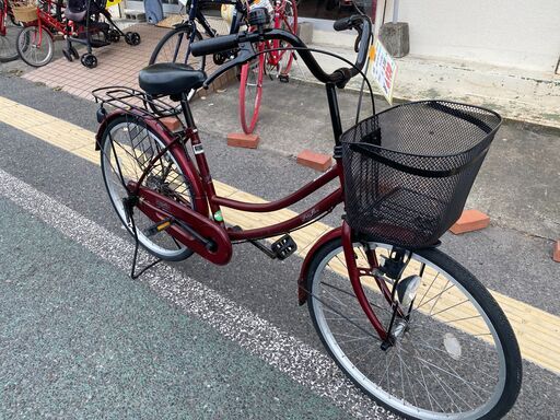 リサイクルショップどりーむ天保山店　NO.952　自転車♪　小柄な方にも乗りやすい24インチ！　乗って帰れる♪
