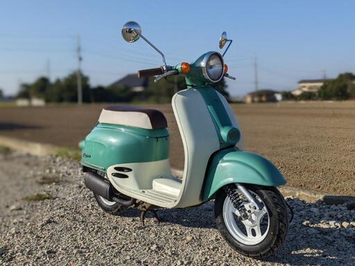 ホンダ ジョルノ AF24 グリーン 2スト シート新品 グリップ新品 タイヤ新品 駆動系点検交換済み