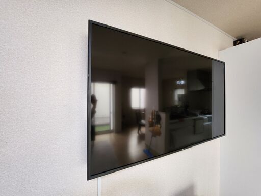 LG 60型 4K 液晶テレビ 60UN7100PJA（壁掛け付）
