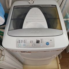洗濯機ハイアール4.2キロ引取無料　無料納品可能
