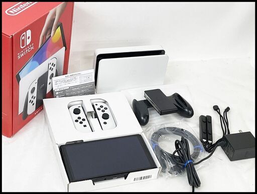 美品 ニンテンドースイッチ 有機ELモデル ホワイト 本体 Nintendo Switch 任天堂 フィルムおまけ