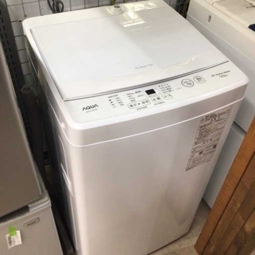 洗濯機 アクア AQW-S5E2 2023年製 5.0kg