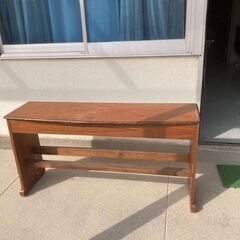 木製　大きいベンチ　（椅子）　