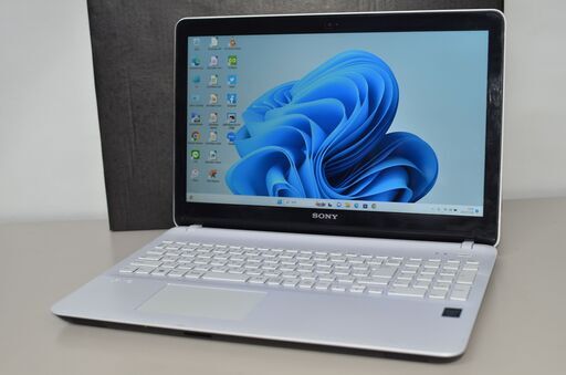 中古良品ノートパソコン SONY VJF152C11N Windows11+office 新品爆速SSD256GB 第四世代i5/15.6インチ/無線/WEBカメラ/メモリ8GB/DVDマルチ