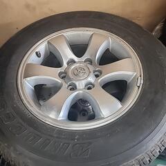 120プラド純正ホイール