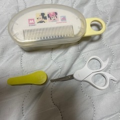 赤ちゃん用爪切り ブラシ＆櫛セット 