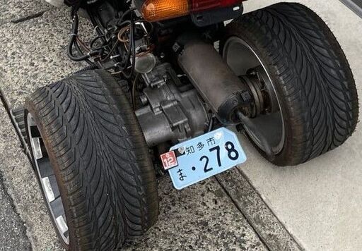 ジャイロキャノピー ロングワイド ボアアップ 自賠付き Uber Eats 出前