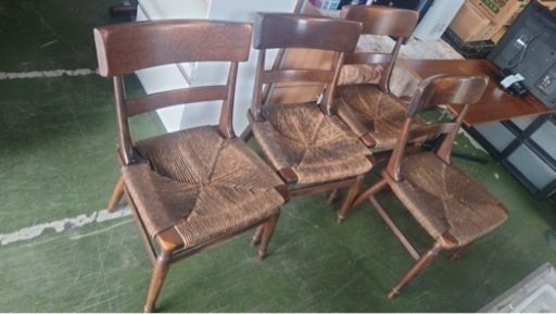椅子　4個セット　KASHIWA/柏木工　アンティークです★