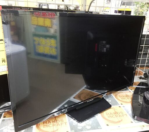 【中古】フナイ 液晶テレビ FL-32H1010　32V　リモコン付き　2018年