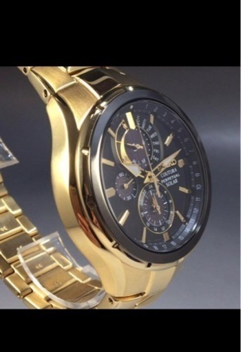 SEIKO ソーラー　高級腕時計　コーチュラ　新品未使用