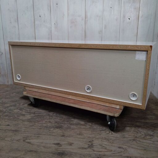 11/26 終 ニトリ ローボードボスティア 125WH テレビ台 5ドア 約幅1250x奥行450x高さ460mm  菊TK 11/26 終 ニトリ ローボードボスティア 125WH テレビ台 5ドア 約