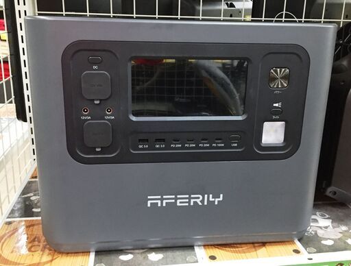 【中古】AFERIY　ポータブル電源 AF-P110　1200W