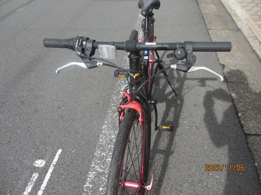 自転車：折り畳み式：２０インチ：普通車：ワンギヤー：赤色：