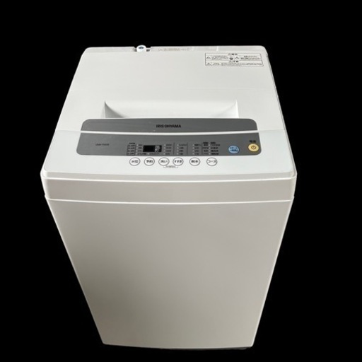 【ジ　1106-10】 アイリスオーヤマ　全自動洗濯機 5.0kg IAW-T502EN  2021年製　IRISOHYAMA