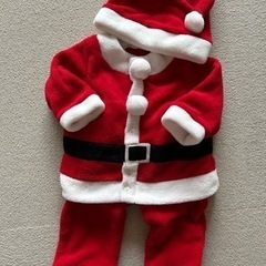 美品！サンタコスプレ　サンタ衣装　80サイズ　クリスマス