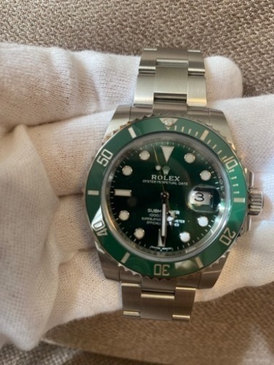 ロレックス　サブマリーナ　グリーンサブ　ハルク　116610LN 2019年国内正規　美品 ロレックス サブマリーナ グリーンサブ ハルク 116610LN 2019年国内