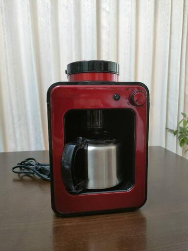 コーヒーメーカー　siroca STC-502(RD) RED