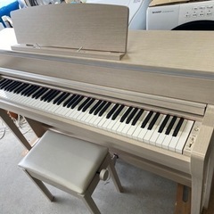 お薦め品‼️最高グレード‼️木製鍵盤‼️ヤマハ クラビノーバ電子ピアノCLP-675WA 2019年