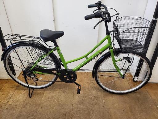 B176 普通自転車★ELARGiR★26インチ★6段変速