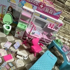 リカちゃん病院　など　女の子おもちゃセット売り