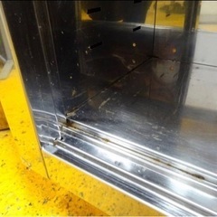 1149-0) 業務用 ステンレス 吊戸棚 W1000D350H600 取っ手無し 扉隙間 