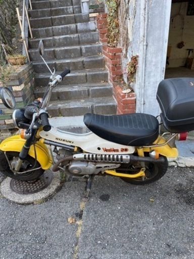 スズキ、バンバン50  ノーマル、ソク乗り車