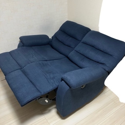 【引き取り限定】ニトリ　リクライニングソファー　リクライニング　ソファー　家具