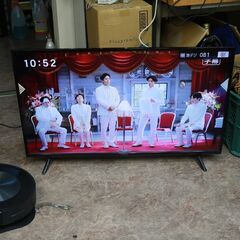 245)【美品/2021年製】アイリスオーヤマ 40V型 液晶テレビ 40FB10P フルハイビジョン 裏番組録画対応 外付HDD録画対応