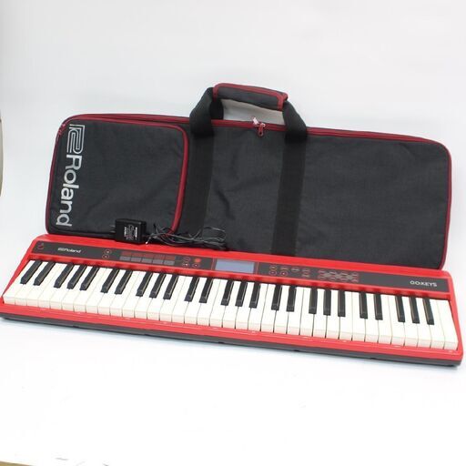 103)【美品】Roland ローランド 電子ピアノ キーボード GO:KEYS GO-61K