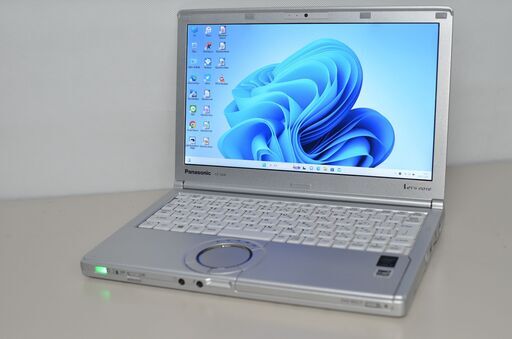 日本製 中古軽量ノートPC Windows11+office Panasonic CF-SX4MDPBR Core i5-5200U/メモリ8GB/爆速SSD256GB/12.1インチ/DVDマルチ/webカメラ