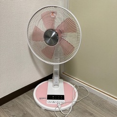 YAMAZEN 扇風機 リモコン付き ピンク