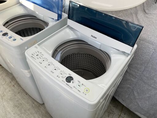 洗濯機の分解クリーニング行っています！配送設置込み　ハイアール5.5K洗濯機　2019年製　分解クリーニング済み！！