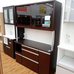 定価¥34900☆ニトリ レンジボード 鏡面仕上げ 幅80cm コンセント付 