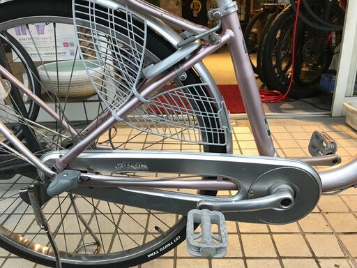 ブリジストンCARUC 軽量高級ママチャリ点検整備済みの綺麗な中古です  