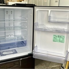 札幌引取り歓迎 美品 20年製 三菱 MITSUBISHI 272L 3ドア冷凍冷蔵庫
