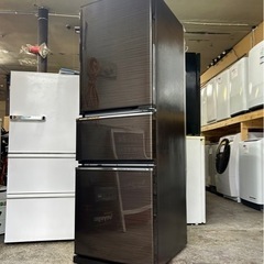 札幌引取り歓迎 美品 20年製 三菱 MITSUBISHI 272L 3ドア冷凍冷蔵庫