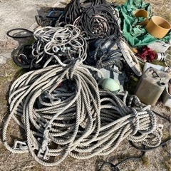 ロープ　漁網　中古