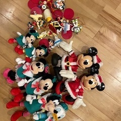 Disney クリスマスオーナメント 人形