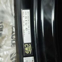  お譲りしました 15㌅20年製レイズ ホイール 18年製ピレリスタッドレスタイヤセット