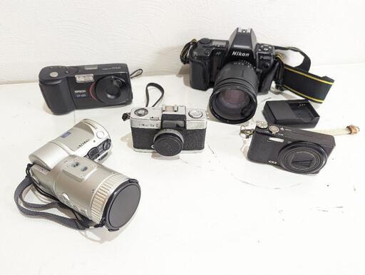 【現状品】カメラ5台　まとめて EPSON　OLYMPUS　SONY　NIKON　RICOH