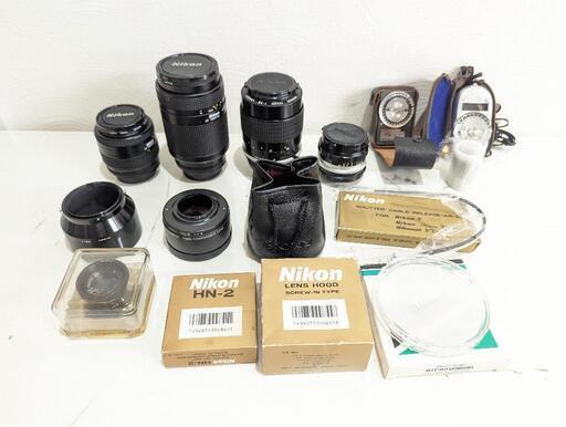 【現状品】カメラレンズ・小物など（説明欄に商品名記載）NIKKOR SONY TELE E-LUCKY